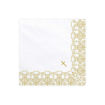 Picture of RELIGOUS NAPKINS GOLD 33X33CM - 20 PACK